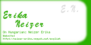 erika neizer business card